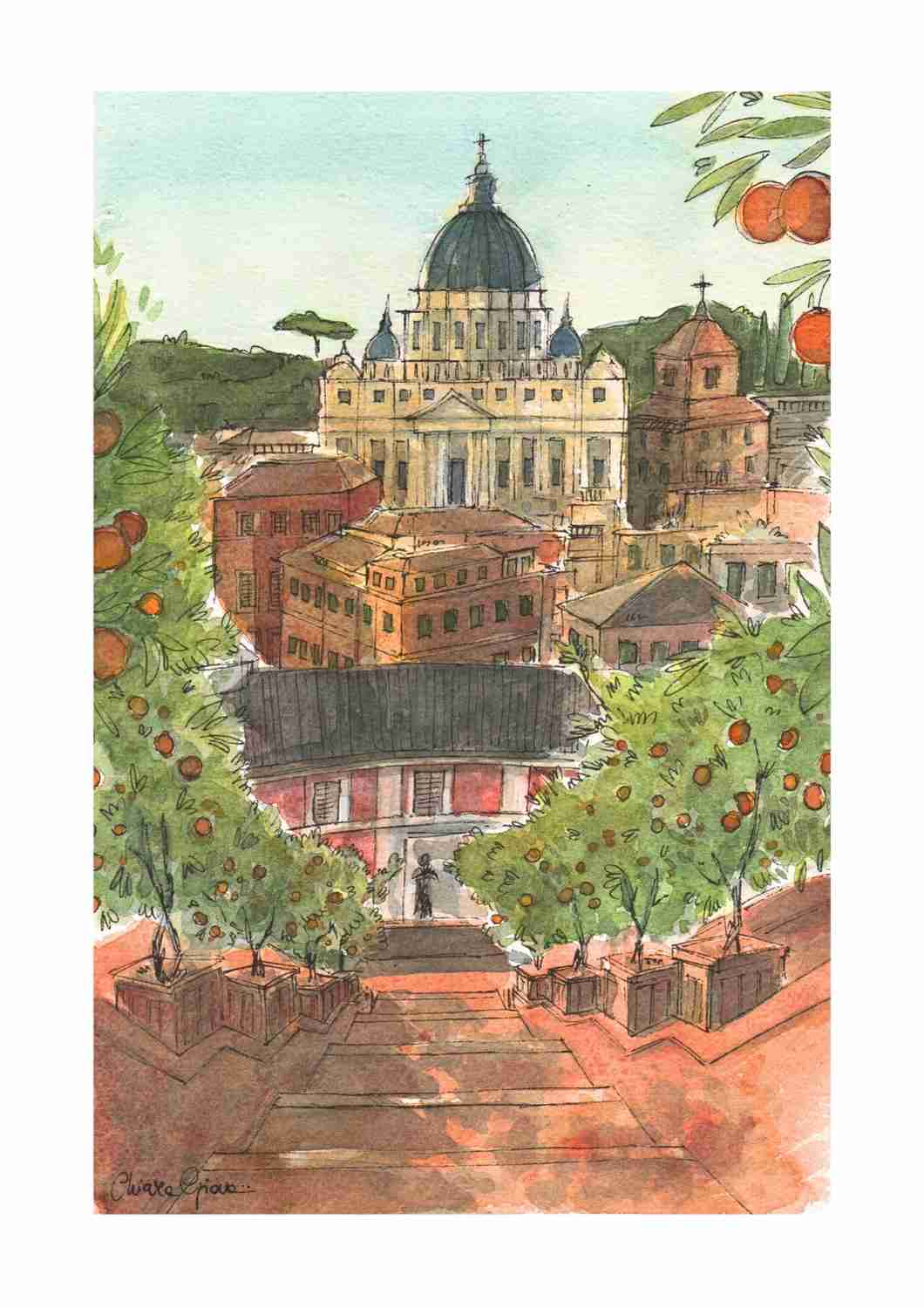 Postal del puerto de Riomaggiore