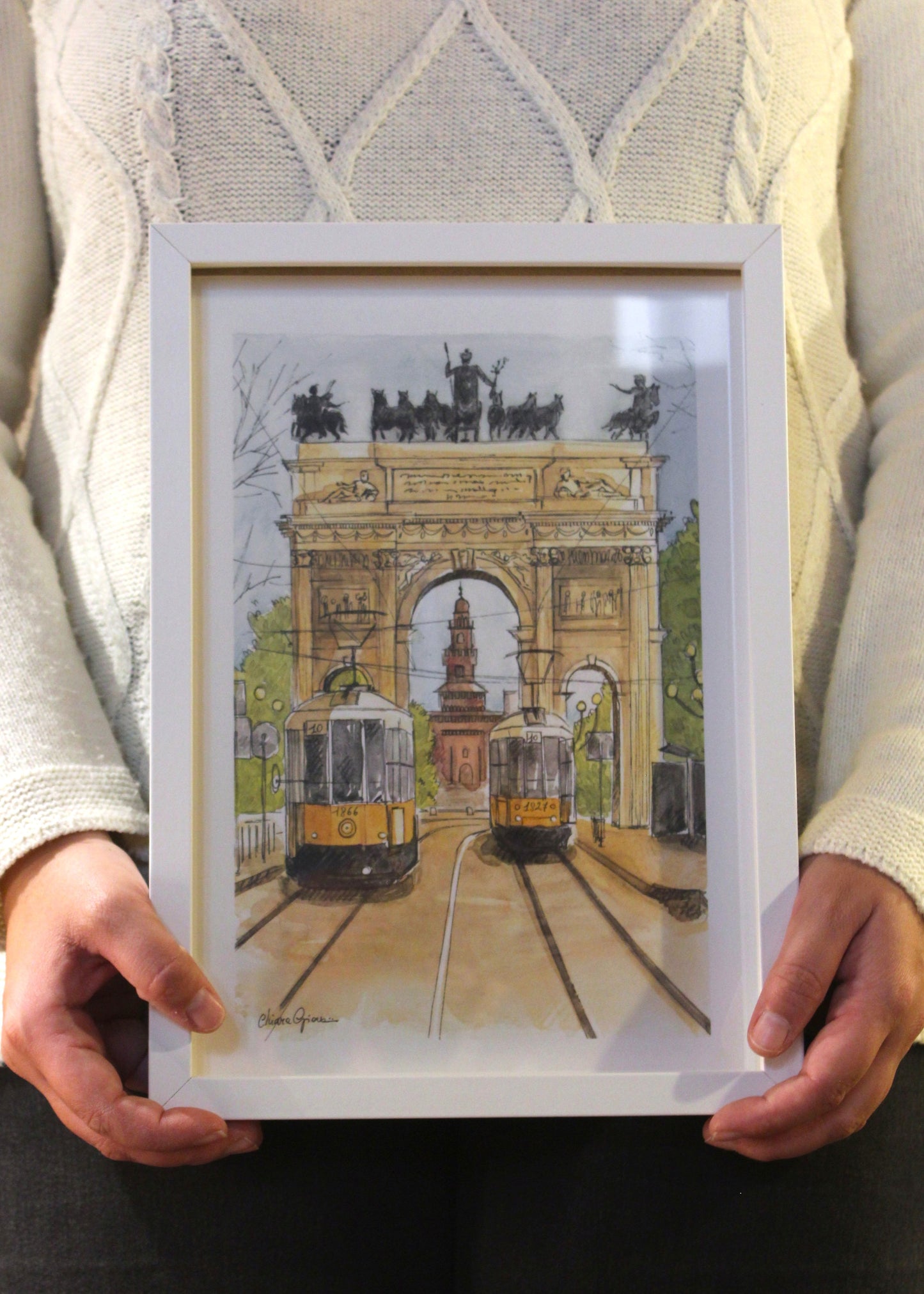 Postal del puerto de Riomaggiore