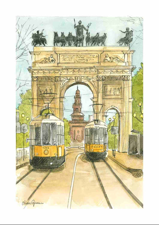 Postal del puerto de Riomaggiore